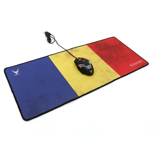 Covoraș pentru mouse Omega OVMP37RO Tricolor Blue photo 2