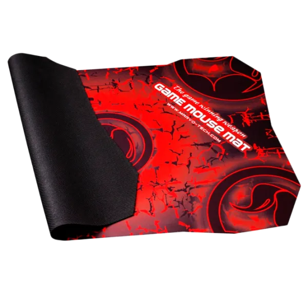 Covoraș pentru mouse Marvo G2 Black Red photo 2