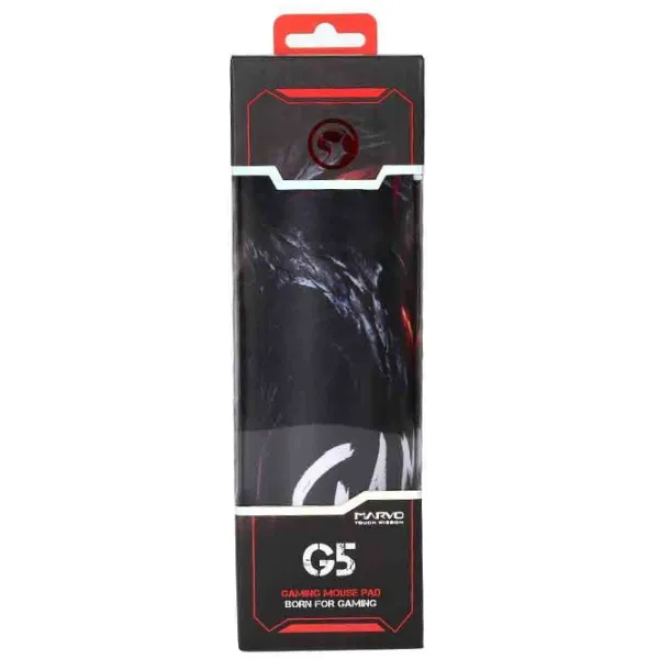Covoraș pentru mouse Marvo G5 Print Black photo 5