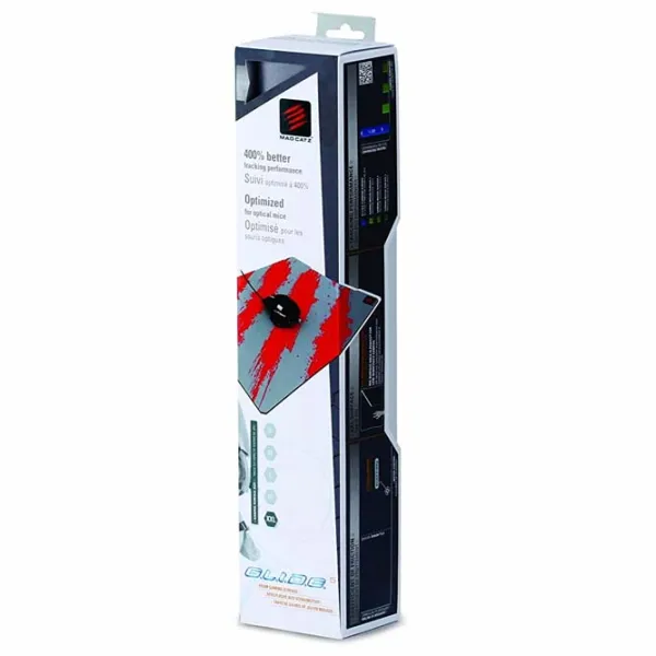 Covoraș pentru mouse Mad Catz G.L.I.D.E. 5 Red Silver photo 4