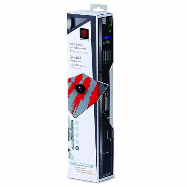 Covoraș pentru mouse Mad Catz G.L.I.D.E. 5 Red Silver photo 4