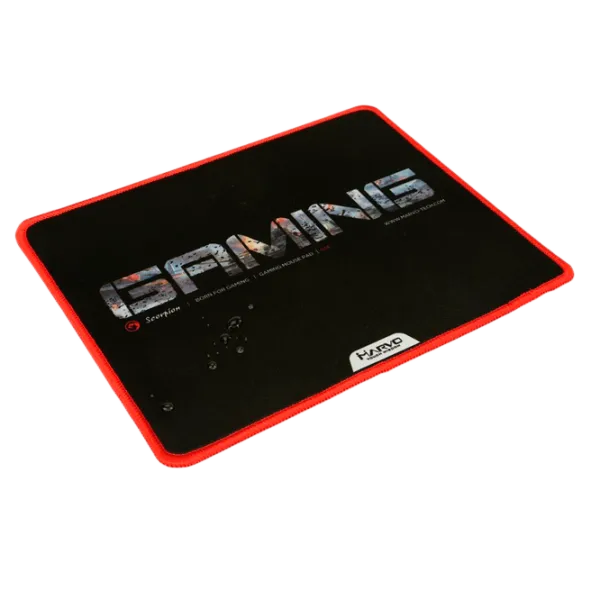 Covoraș pentru mouse Marvo G14 Red Black photo 2