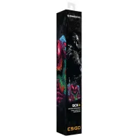 Коврик для мышки Steelseries QcK+ CS:GO Hyperbeast Print CS-GO Пурпурный photo 3