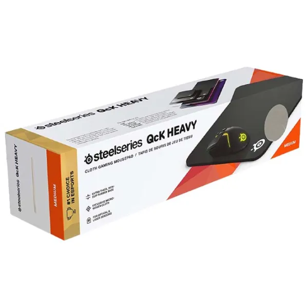 Covoraș pentru mouse Steelseries QcK Mass Black photo 6