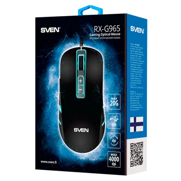 Мышь Sven RX-G965 USB/ Черный photo 6