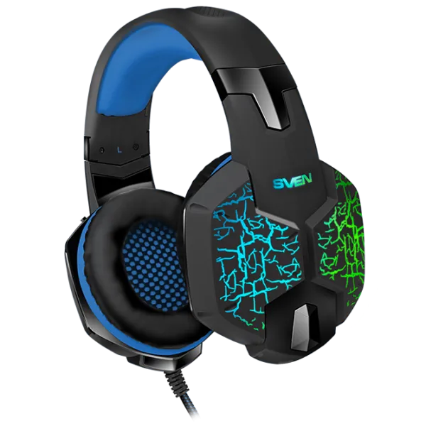 Căști Sven Ap U980MV Blue Black Cu fir/ Gaming photo 2