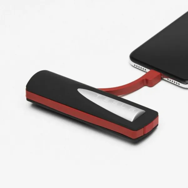 Power Bank Tesla Compact Design 3350 мАч/ Черный photo 7 Power Bank Tesla Compact Design 3350 мАч/ Черный photo 7