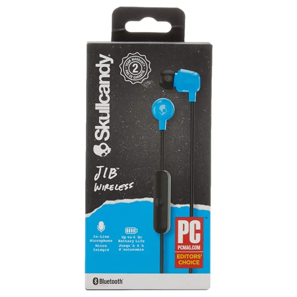 Наушники SkullCandy Jib Черный Синий Беспроводные/ Персональный photo 7 Наушники SkullCandy Jib Черный Синий Беспроводные/ Персональный photo 7