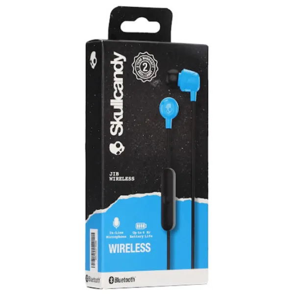 Наушники SkullCandy Jib Черный Синий Беспроводные/ Персональный photo 8 Наушники SkullCandy Jib Черный Синий Беспроводные/ Персональный photo 8