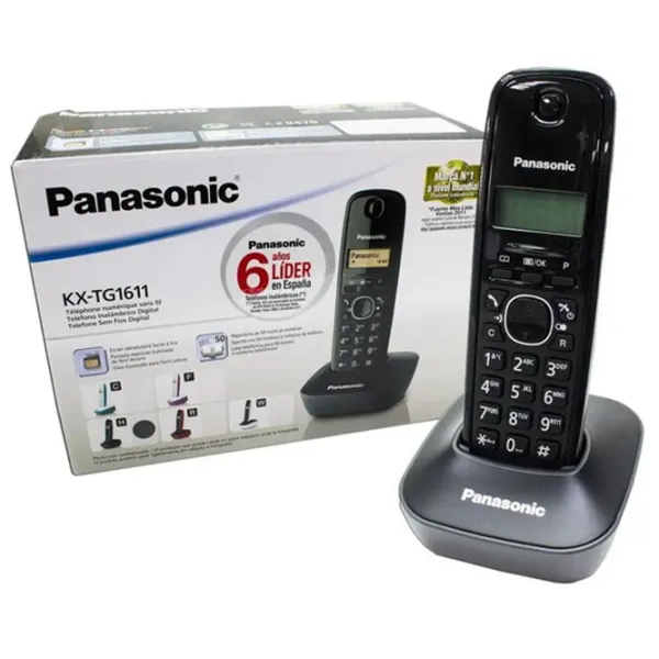 Panasonic KX-TG1611UAH Серый photo 3