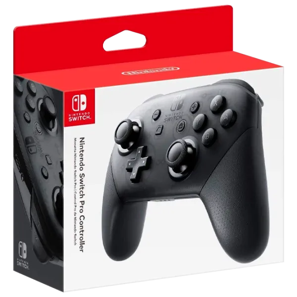 Gamepad Nintendo Switch Pro Fără fir / 18 buttons / Black photo 4