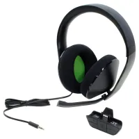 Căști Microsoft Xbox One Stereo Headset Green Black Cu fir/ Gaming photo 3