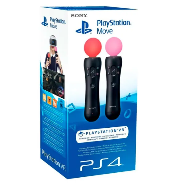 Controller Sony PS Move Twin Pack Fără fir / 14 buttons / Black photo 6 Controller Sony PS Move Twin Pack Fără fir / 14 buttons / Black photo 6
