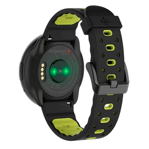 Ceas inteligent Mykronoz ZeRound 2 HR Premium 1.22"/ Yellow Black photo 2