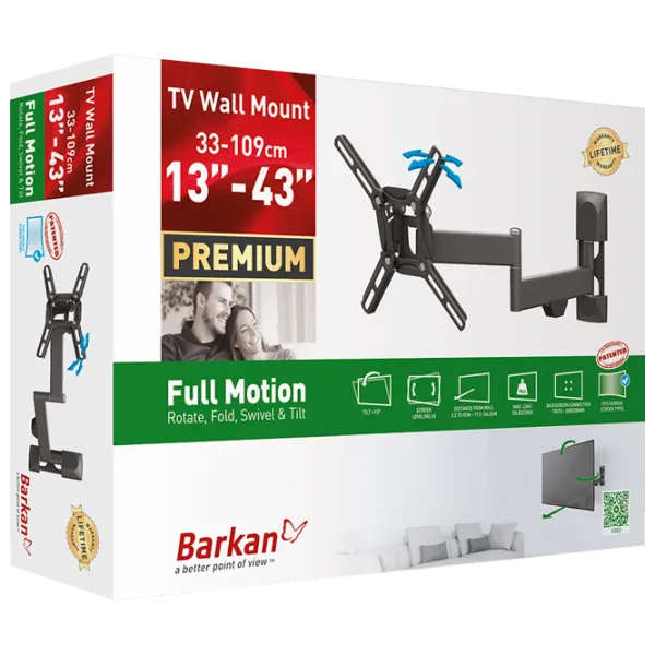 Suport TV Barkan 2400 B VESA 200 x 200 mm photo 3
