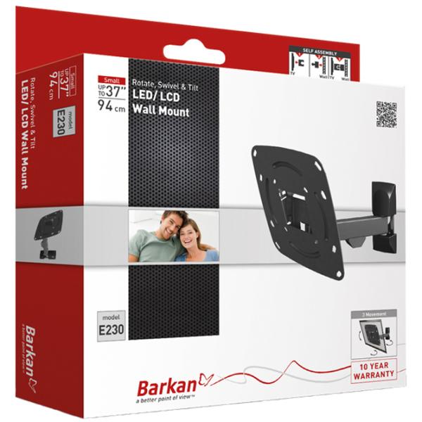 Suport TV Gembird E 230 B VESA 200 x 200 mm photo 3 Suport TV Gembird E 230 B VESA 200 x 200 mm photo 3