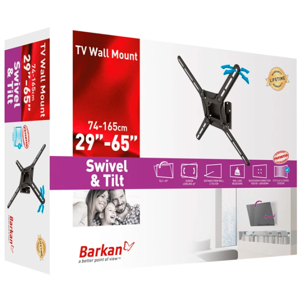Кронштейн ТВ Barkan 3200 VESA 400 x 400 мм photo 3