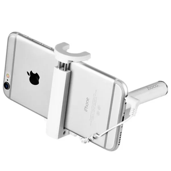 Selfie Stick Hoco K5 Neoteric Mini-Jack 3.5 mm/ White photo 2