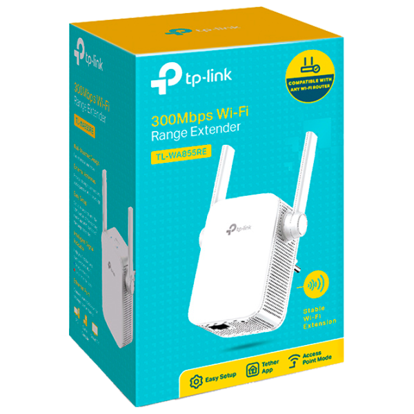 Усилитель сигнала TP-Link TL-WA855RE Экстендер/ Белый photo 5