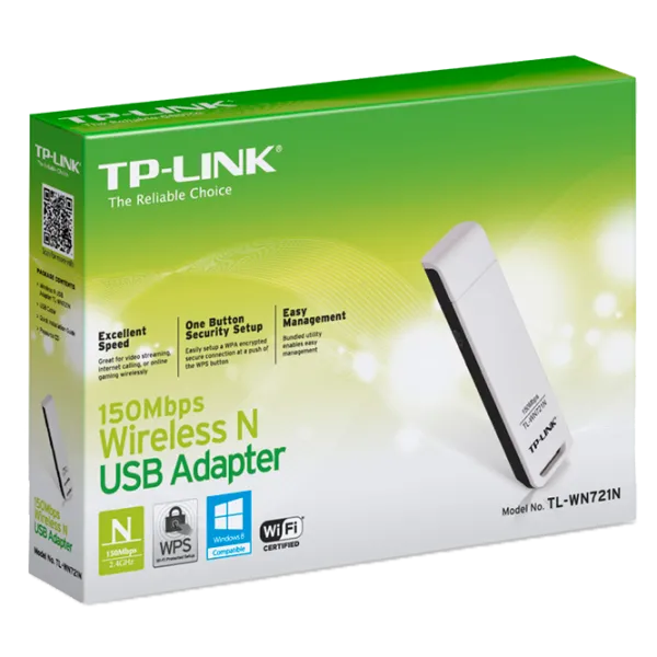 TP-LINK TL-WN721N 150 Mbps/ 2.4 GHz photo 2