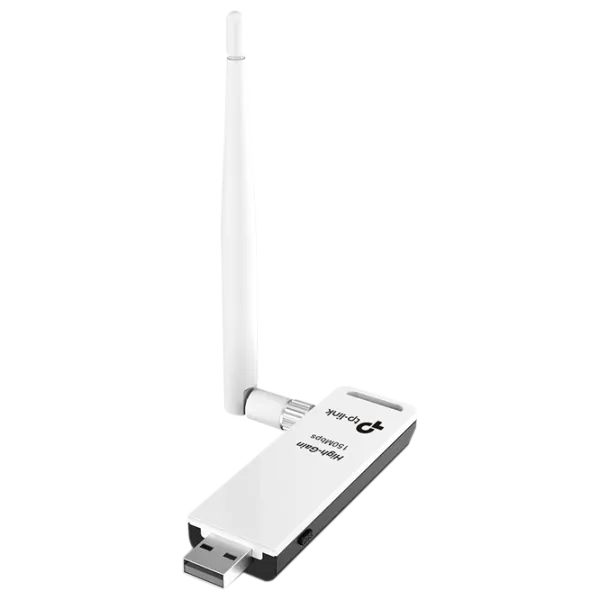 Adaptor de rețea TP-Link TL-WN722N Wi-Fi/ White photo 2