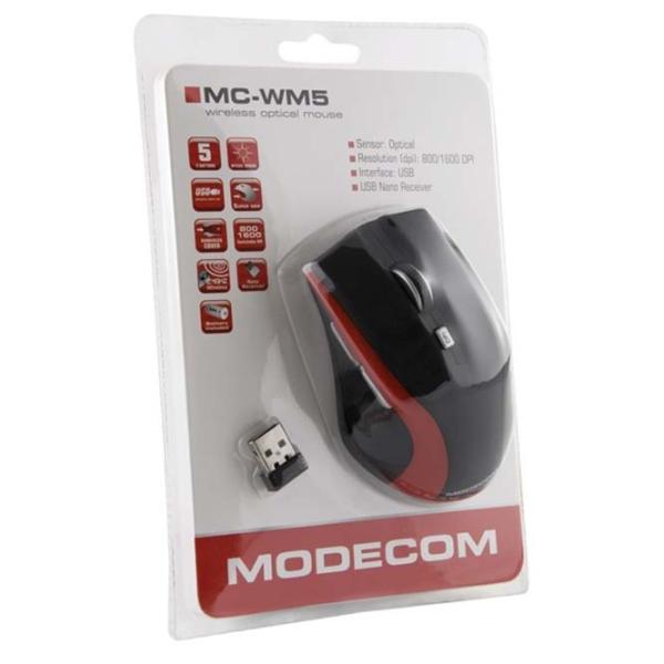Mouse Modecom MC-WM5 Black photo 5