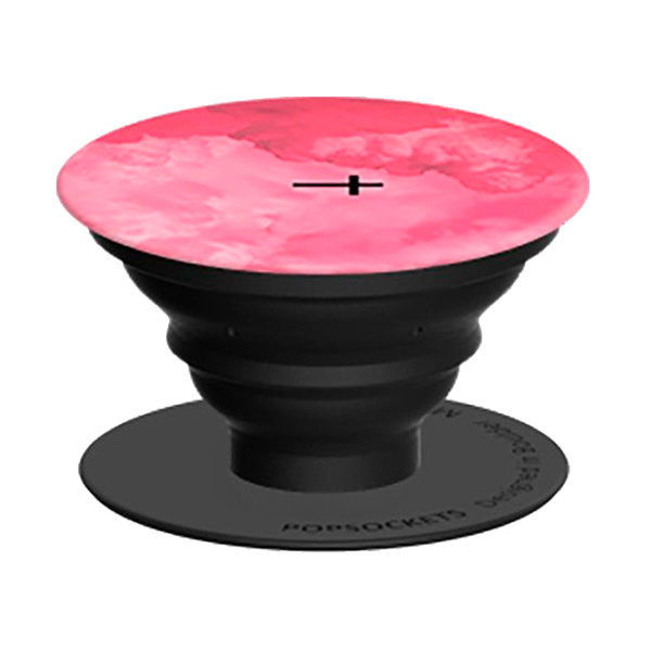 COMBO PopSocket & PopClip cross on pink backround Розовый photo 2