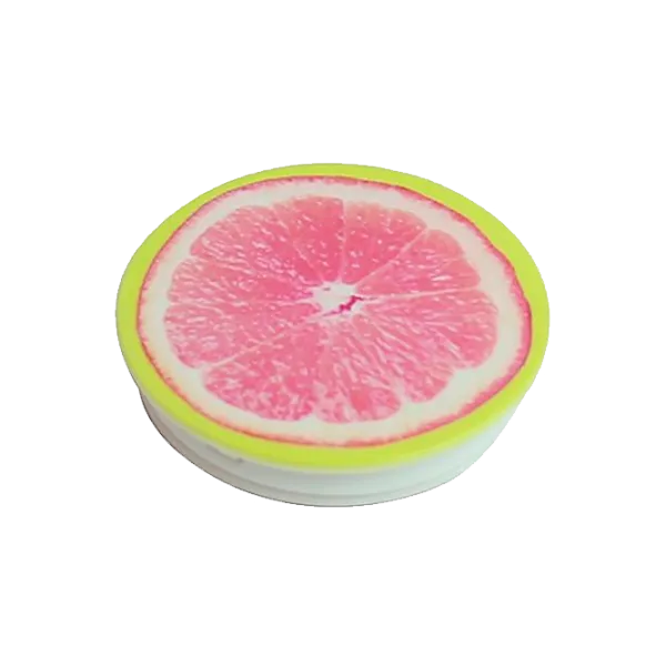 COMBO PopSocket & PopClip grapefruit slice Розовый photo 2