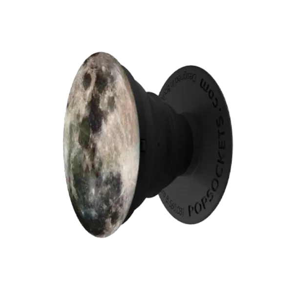 COMBO PopSocket & PopClip  moon up close Multicolor photo 2