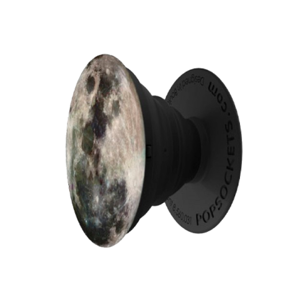 COMBO PopSocket & PopClip  moon up close Multicolor photo 2
