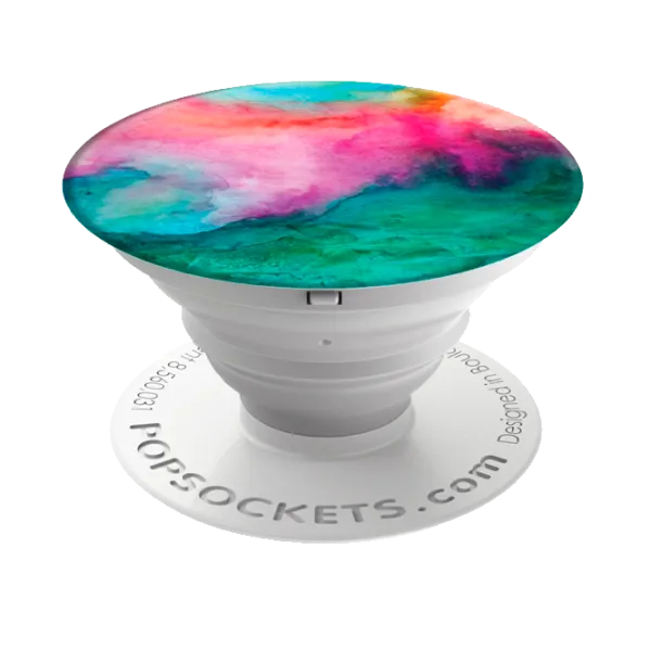 COMBO PopSocket & PopClip watercolours like painting Разноцветный photo 2