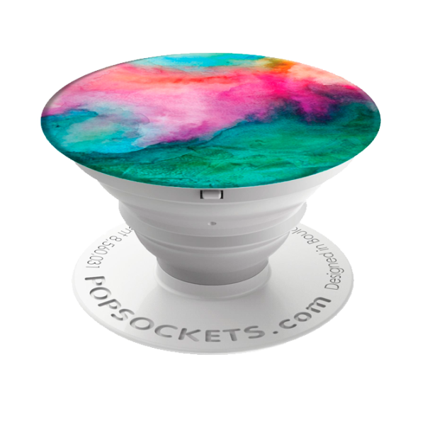 COMBO PopSocket & PopClip watercolours like painting Разноцветный photo 2