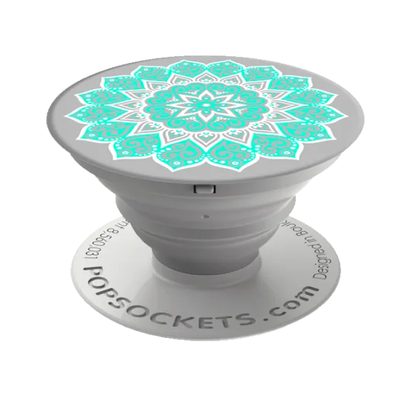 COMBO PopSocket & PopClip mandala mint Разноцветный photo 2