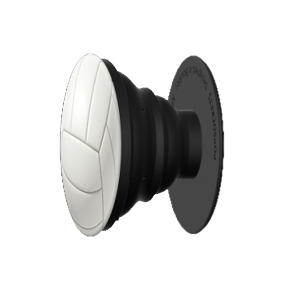COMBO PopSocket & PopClip  volleyball White photo 2