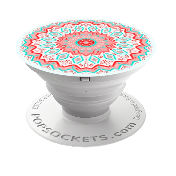 COMBO PopSocket & PopClip red aztec mandala Разноцветный photo 2