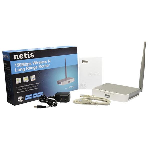 Wi-Fi Router Netis WF2501 150 Mbit/ s/ Gray photo 4
