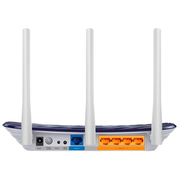 Wi-Fi Router TP-Link Archer C20 300 Mbit/s / 433 Mbit/s / Dark Blue photo 3