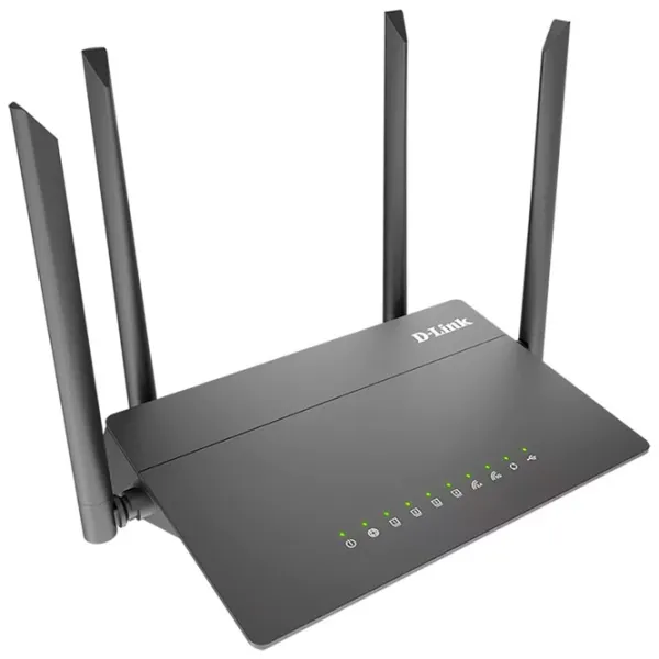 Wi-Fi Router D-Link DIR-815/ RU/ R1B 300 Mbit/ s/ 867 Mbit/ s/ Black photo 2