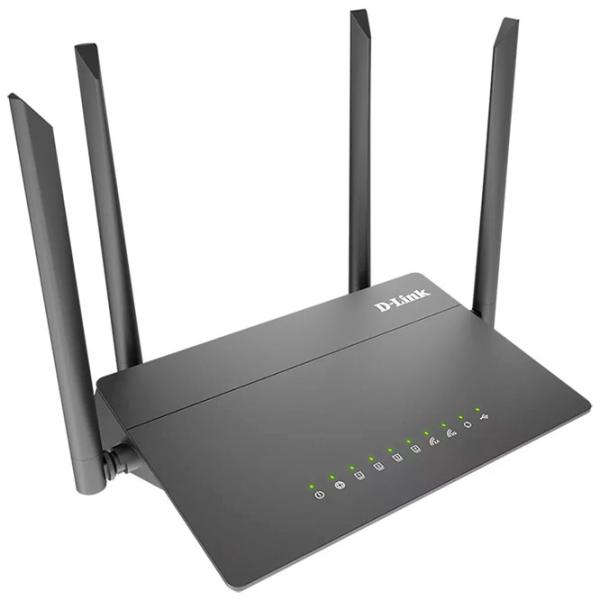 Wi-Fi Router D-Link DIR-815/ RU/ R1B 300 Mbit/ s/ 867 Mbit/ s/ Black photo 2