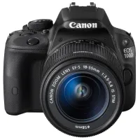 Cameră foto Canon EOS 100D Kit CMOS/ Black photo 2