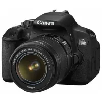 Cameră foto Canon EOS 650D Kit CMOS/ Black photo 2