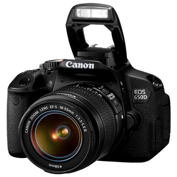 Фотоаппарат Canon EOS 650D Kit CMOS/ Черный photo 3