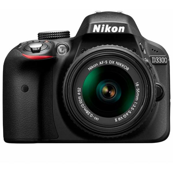 Cameră foto Nikon D3300 Kit CMOS/ Black photo 7