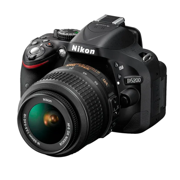 Cameră foto Nikon D5200 CMOS/ Black photo 3