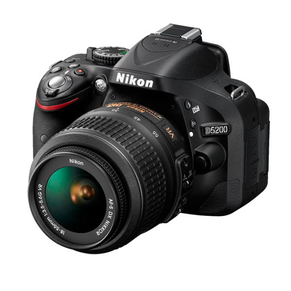 Cameră foto Nikon D5200 CMOS/ Black photo 3