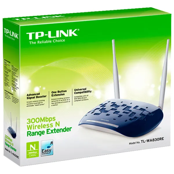Extender TP-Link TL-WA830RE Экстендер/ Синий photo 6