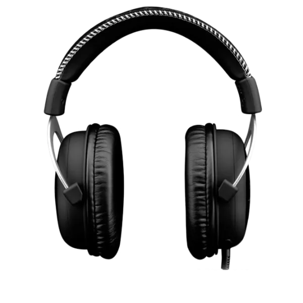 Căști HyperX Cloud Silver Silver Cu fir/ Gaming photo 2 Căști HyperX Cloud Silver Silver Cu fir/ Gaming photo 2