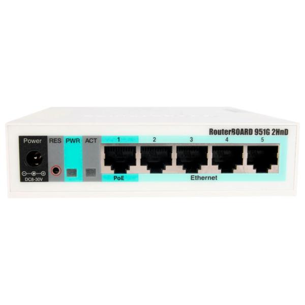 Точка доступа Mikrotik RB951G-2HnD Белый photo 6