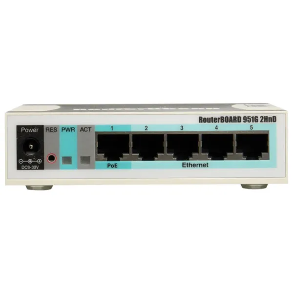 Точка доступа Mikrotik RB951G-2HnD Белый photo 8