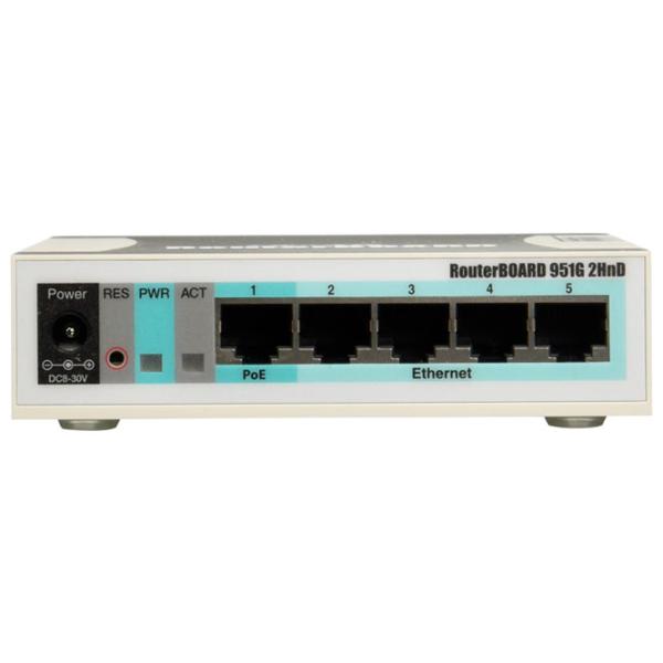 Точка доступа Mikrotik RB951G-2HnD Белый photo 8